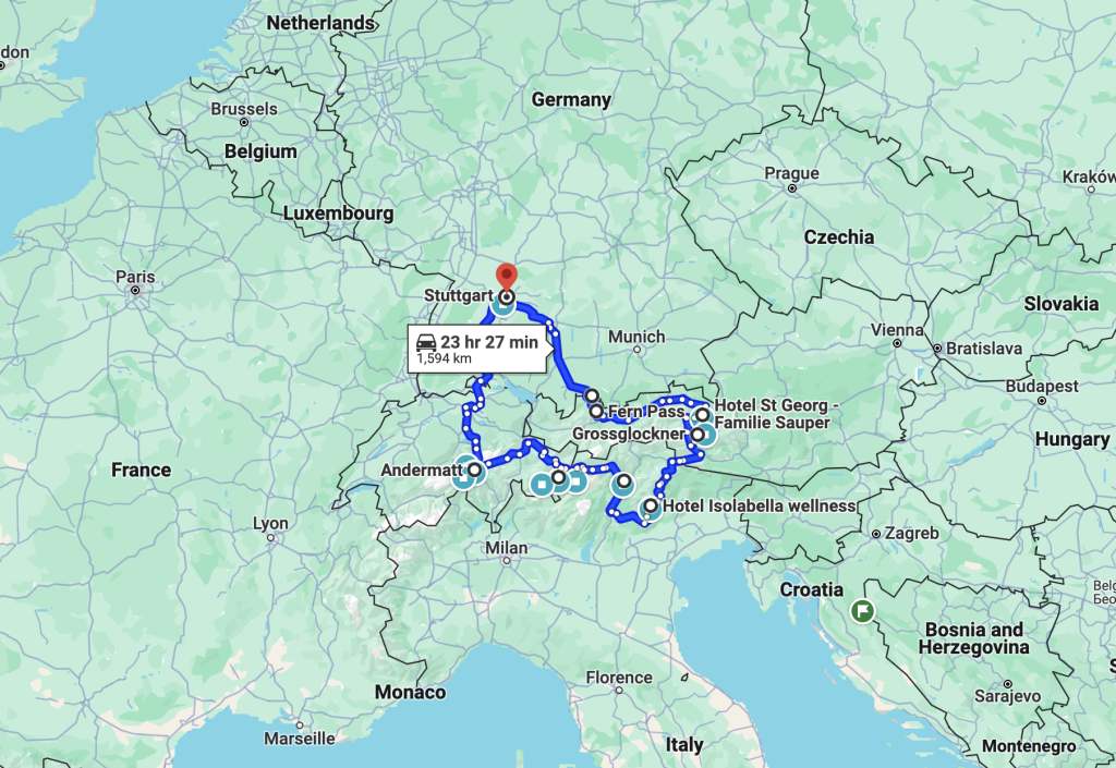 Alps ride by Mohankumar